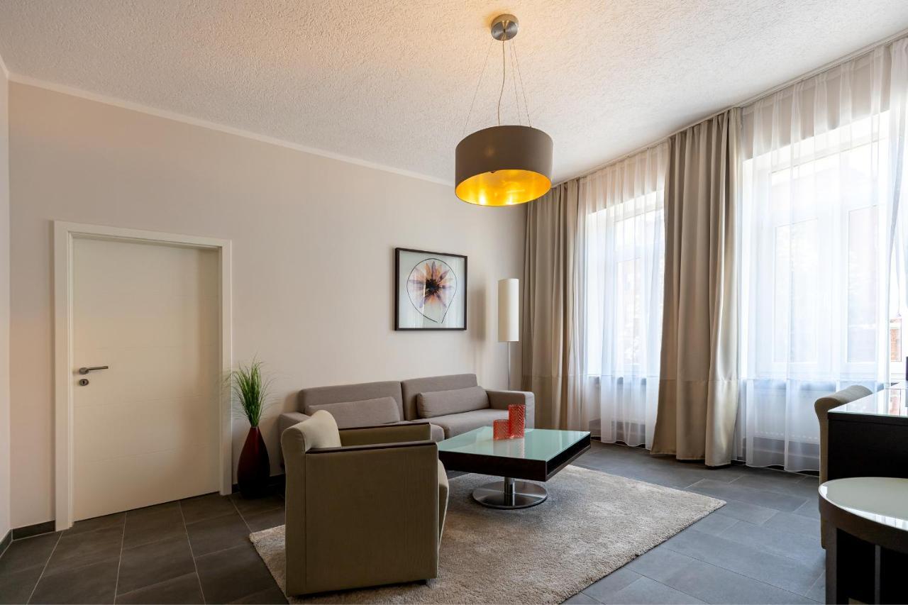 Hotel Garni " Am Domplatz" Erfurt Esterno foto