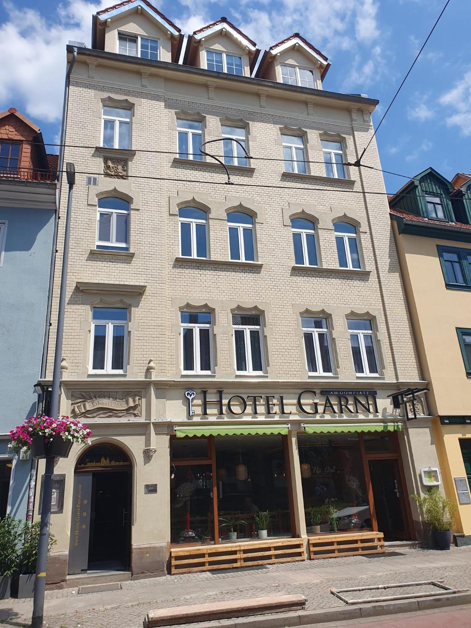 Hotel Garni " Am Domplatz" Erfurt Esterno foto