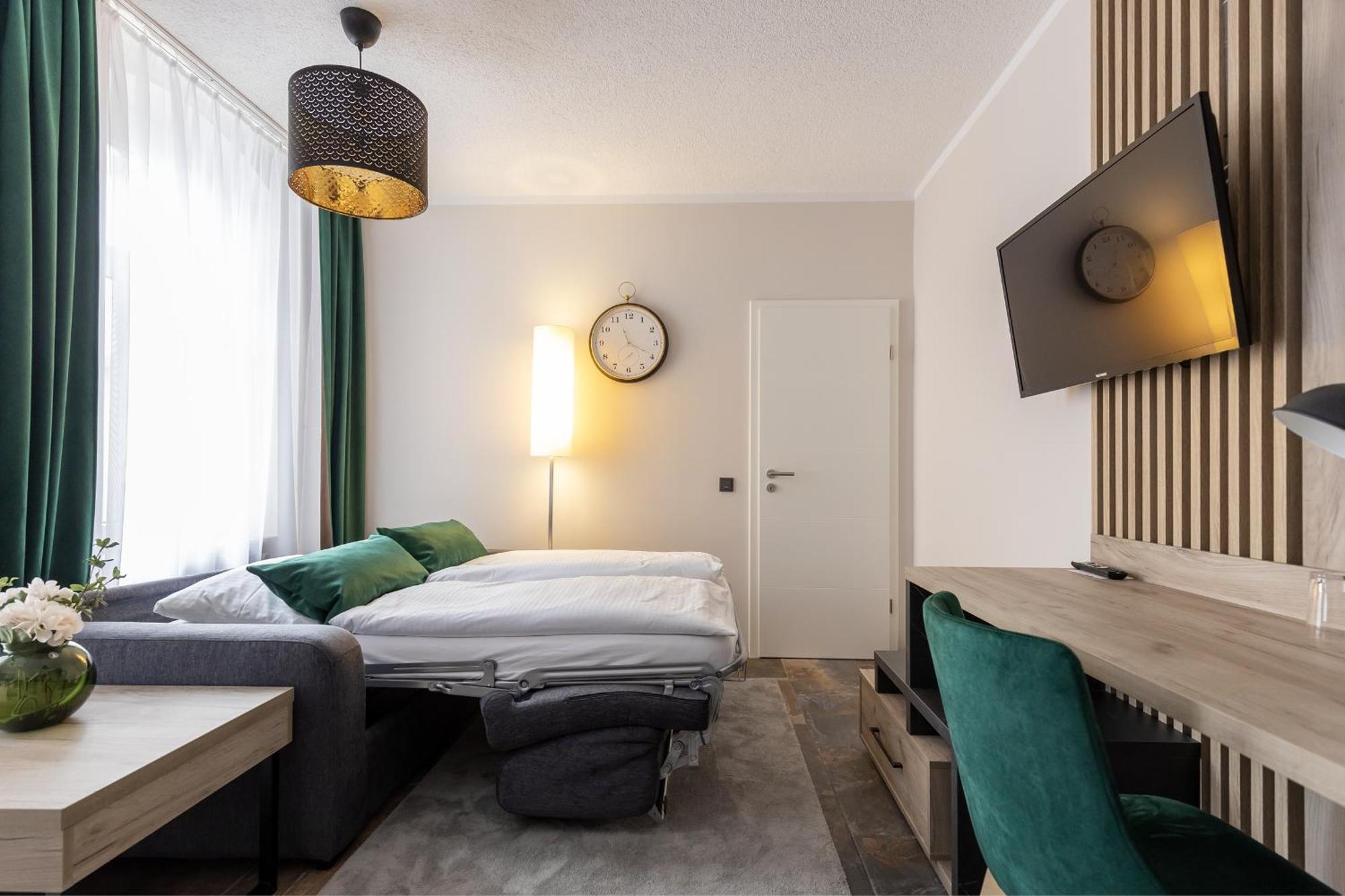 Hotel Garni " Am Domplatz" Erfurt Esterno foto